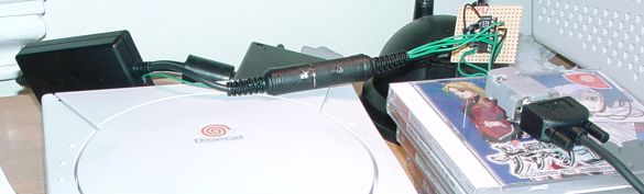 Serial adaptor with DIN6 connector